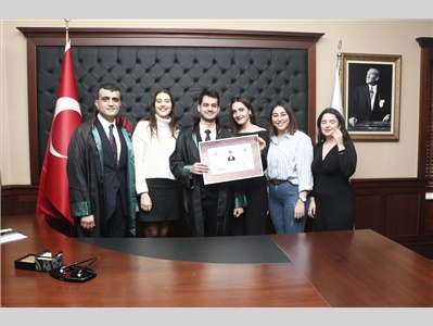 16 STAJYER AVUKATIMIZ CÜBBE GİYİDİ