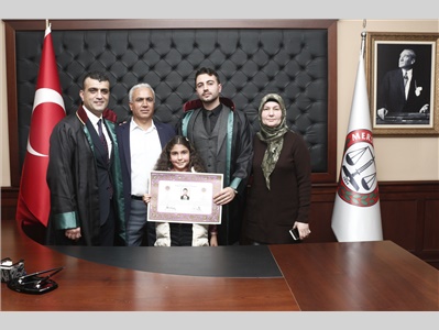 16 STAJYER AVUKATIMIZ CÜBBE GİYİDİ