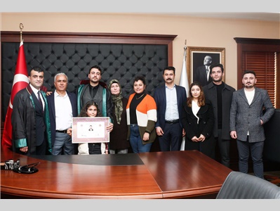 16 STAJYER AVUKATIMIZ CÜBBE GİYİDİ