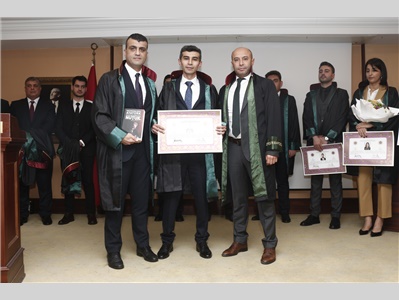 16 STAJYER AVUKATIMIZ CÜBBE GİYİDİ