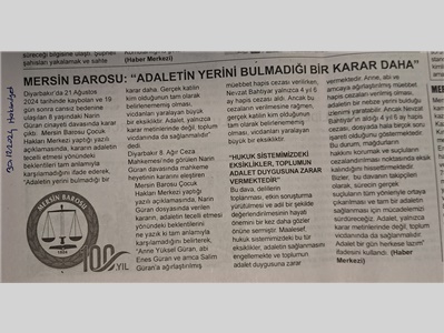 Narin Güran davasında karar duruşması yapıldı