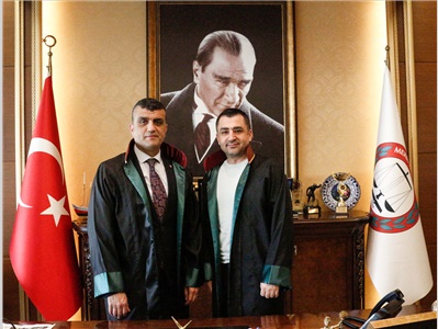 MERSİN BAROSU KKTC TEMSİLCİMİZDEN ZİYARET