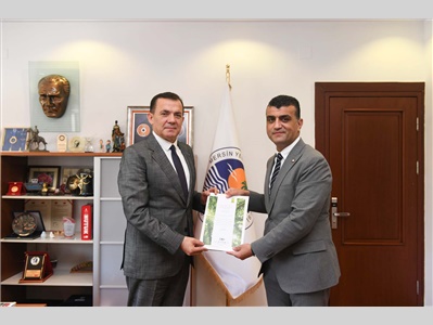 YENİŞEHİR BELEDİYE BAŞKANI SAYIN ABDULLAH ÖZYİĞİT  'E  ZİYARET