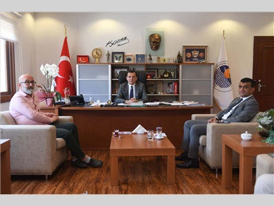 YENİŞEHİR BELEDİYE BAŞKANI SAYIN ABDULLAH ÖZYİĞİT  'E  ZİYARET