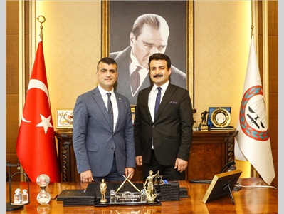 ERDEMLİ CUMHURİYET SAVCISI MURAT ALTINYÜZÜK  '  DEN ZİYARET