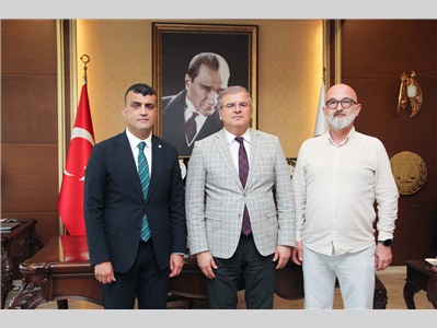 MERSİN ADALET KOMİSYONU BAŞKANI SAYIN MUSTAFA KAHVECİ VEDA ZİYARETİNDE BULUNDU