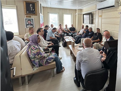 ANAMUR BARO ODASINA ZİYARET