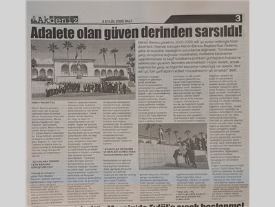 Mersin Barosu 2025-2026 Adli Yıl Açılış Töreni düzenledi