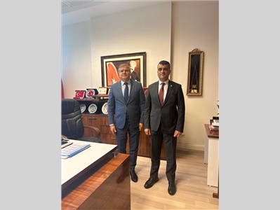 BAM 9. CEZA DAİRESİ BAŞKANI MUSTAFA KAHVECİ’YE HAYIRLI OLSUN ZİYARETİ