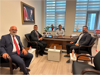 BAM CEZA VE HUKUK DAİRESİ BAŞKANLARI İLE ÜYELERİNE ZİYARET