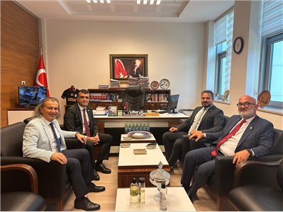 BAM CEZA VE HUKUK DAİRESİ BAŞKANLARI İLE ÜYELERİNE ZİYARET