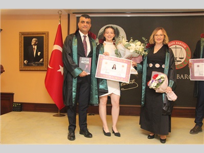 7 STAJYER AVUKATIMIZ, AVUKATLIK RUHSATNAMESİNİ ALDI