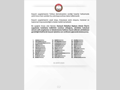 BAROLAR ORTAK AÇIKLAMA YAPTI