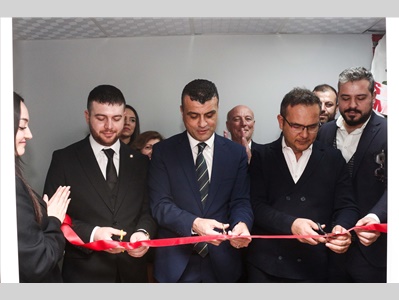 MESLEKTAŞIMIZIN OFİS AÇILIŞINA KATILDIK
