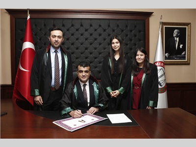 12 STAJYER AVUKATIMIZ CÜBBE GİYDİ