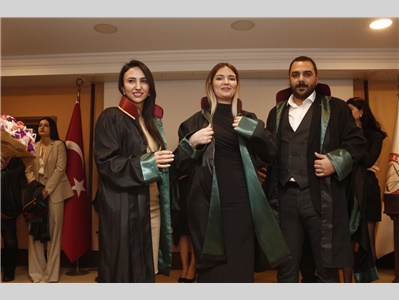 12 STAJYER AVUKATIMIZ CÜBBE GİYDİ