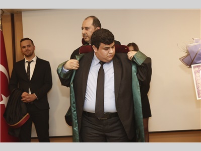 12 STAJYER AVUKATIMIZ CÜBBE GİYDİ