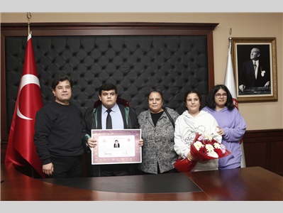 12 STAJYER AVUKATIMIZ CÜBBE GİYDİ