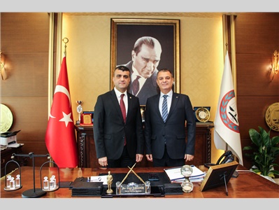 CHP PM ÜYESİ AV. OZAN VARAL’DAN, BARO BAŞKANIMIZ AV. GAZİ ÖZDEMİR’E ZİYARET