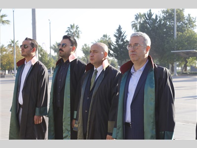 MERSİN BAROSU’NUN KURULUŞUNUN 99 YILI NEDENİYLE TÖREN DÜZENLENDİ