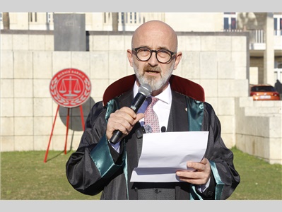 MERSİN BAROSU’NUN KURULUŞUNUN 99 YILI NEDENİYLE TÖREN DÜZENLENDİ