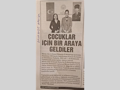 Çocuklar içi bir araya geldiler