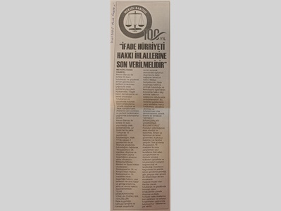 Barolar tutuklu gazetecilerin serbest bırakılması çağrısı yaptı