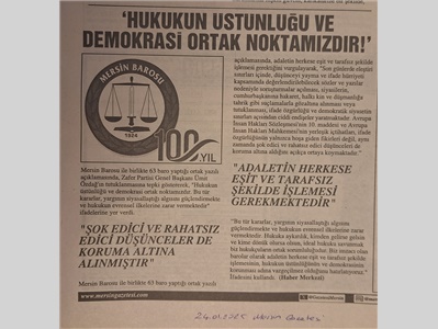 Barolardan Ümit Özdağ ' ın tutuklanmasına tepki