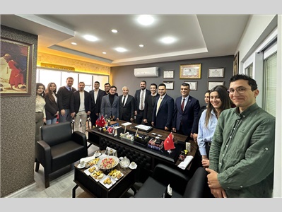 MESLEKTAŞIMIZIN OFİS AÇILIŞINA KATILDIK