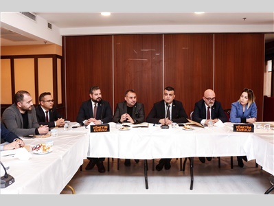 2025 YILININ İLK MERKEZ VE KOMİSYON BAŞKANLARI TOPLANTISI YAPILDI