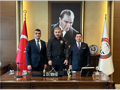 MERSİN İL EMNİYET MÜDÜRÜ SAYIN KAMİL KARABÖRK’DEN ZİYARET