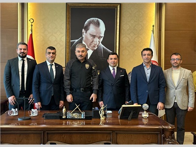MERSİN İL EMNİYET MÜDÜRÜ SAYIN KAMİL KARABÖRK’DEN ZİYARET