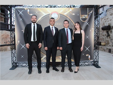 MERSİN BAROSU 5 NİSAN GELENEKSEL AVUKATLAR GÜNÜ BALOSU DÜZENLEDİ