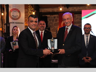MESLEKTE 50. YILINI DOLDURAN DUAYEN AVUKATLARIMIZA PLAKET TAKDİM EDİLDİ