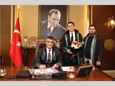 9 STAJYER AVUKATIMIZ, AVUKATLIK RUHSATNAMESİNİ ALDI