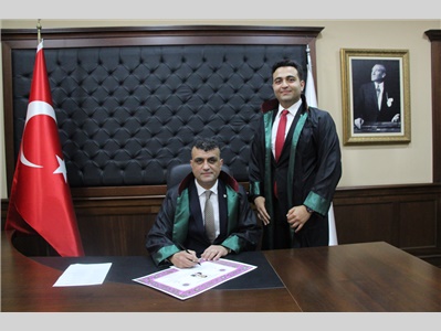 9 STAJYER AVUKATIMIZ, AVUKATLIK RUHSATNAMESİNİ ALDI