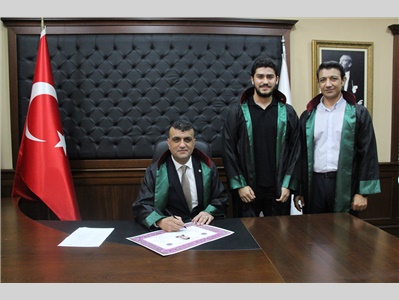 9 STAJYER AVUKATIMIZ, AVUKATLIK RUHSATNAMESİNİ ALDI
