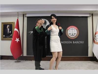 9 STAJYER AVUKATIMIZ, AVUKATLIK RUHSATNAMESİNİ ALDI
