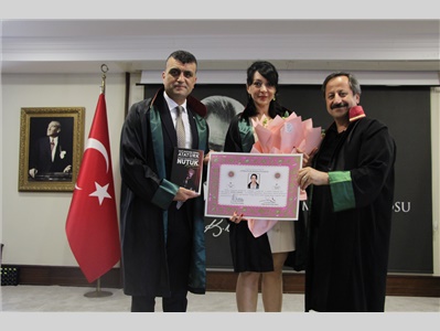 9 STAJYER AVUKATIMIZ, AVUKATLIK RUHSATNAMESİNİ ALDI