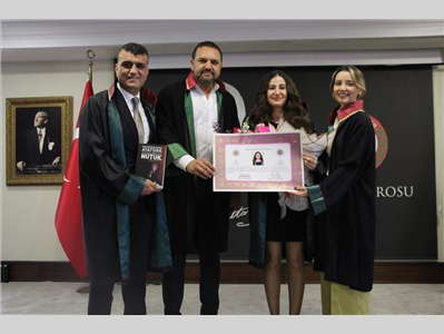 9 STAJYER AVUKATIMIZ, AVUKATLIK RUHSATNAMESİNİ ALDI