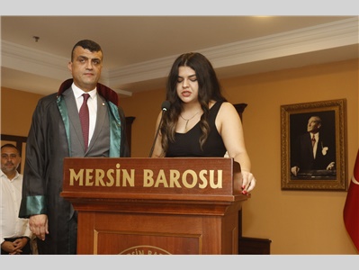 20 STAJYER AVUKATIMIZ CÜBBE GİYDİ
