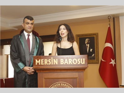 20 STAJYER AVUKATIMIZ CÜBBE GİYDİ