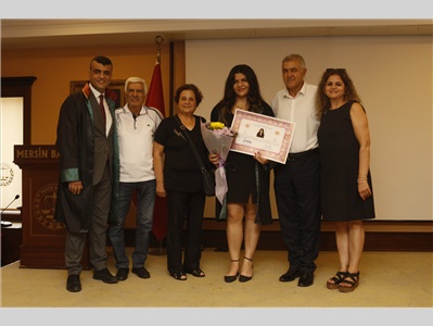 20 STAJYER AVUKATIMIZ CÜBBE GİYDİ