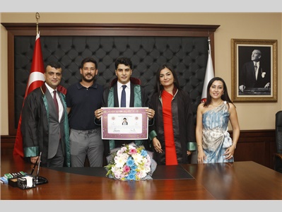 20 STAJYER AVUKATIMIZ CÜBBE GİYDİ