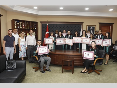 20 STAJYER AVUKATIMIZ CÜBBE GİYDİ