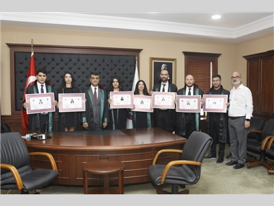 20 STAJYER AVUKATIMIZ CÜBBE GİYDİ