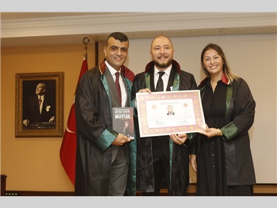 20 STAJYER AVUKATIMIZ CÜBBE GİYDİ