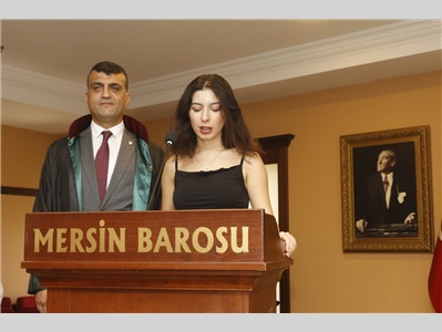 20 STAJYER AVUKATIMIZ CÜBBE GİYDİ