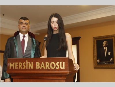 20 STAJYER AVUKATIMIZ CÜBBE GİYDİ