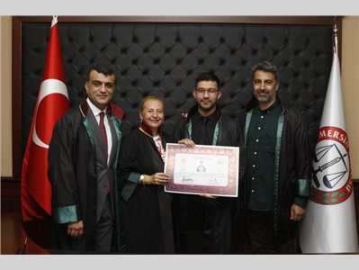 20 STAJYER AVUKATIMIZ CÜBBE GİYDİ